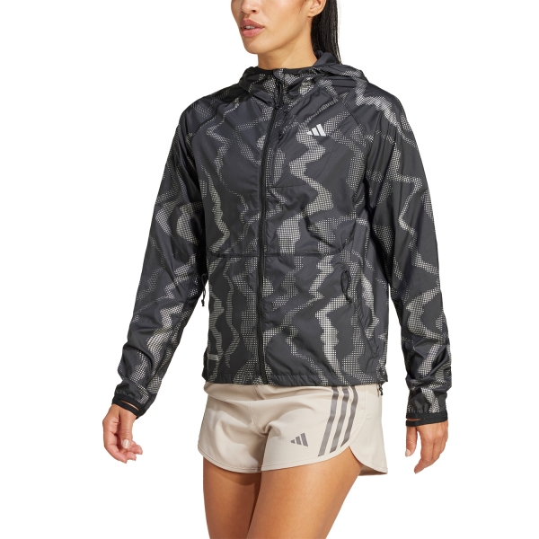 Women's Running Jacket adidas Ultimate WIND.RDY Jacket  Black/Reflective Silver IT3445