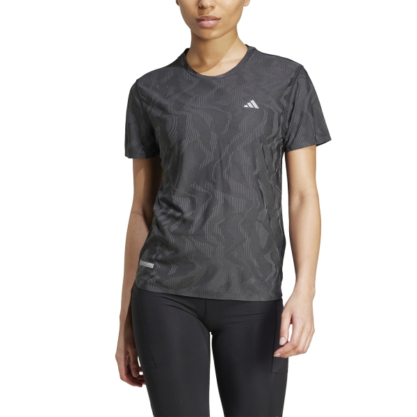 Maglietta Running Donna adidas adidas Ultimate HEAT.RDY Maglietta  Black  Black 