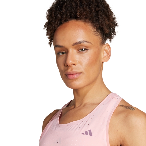 adidas adizero Canotta - Semi Pink Spark