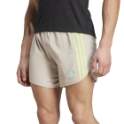 adidas OTR 3 Stripes 5in Shorts - Wonder Beige/Pulse Lime