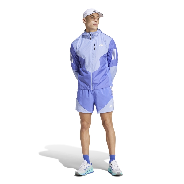 adidas OTR 5in Shorts - Semi Cobalt Blue/Blue Spark
