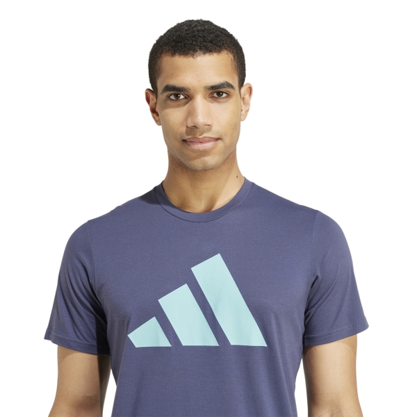 adidas Feelready Logo Camiseta - Shadow Navy/Mint Ton
