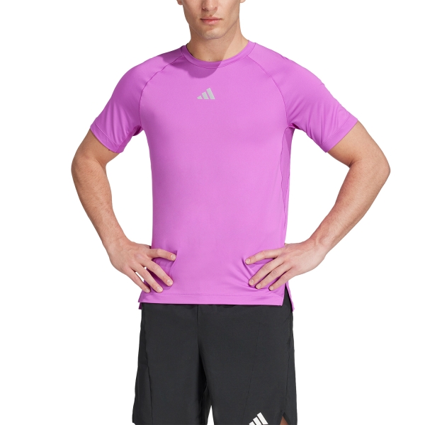 Men's Training T-Shirt adidas adidas Gym+ TShirt  Purple Burst  Purple Burst 