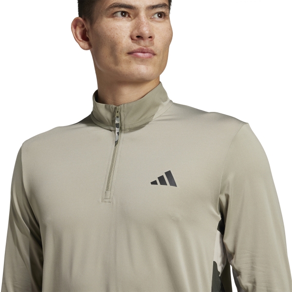 adidas Camo Camisa - Silver Pebble