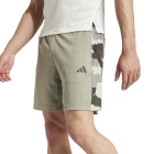 adidas Essentials Camo 7in Shorts - Silver Pebble