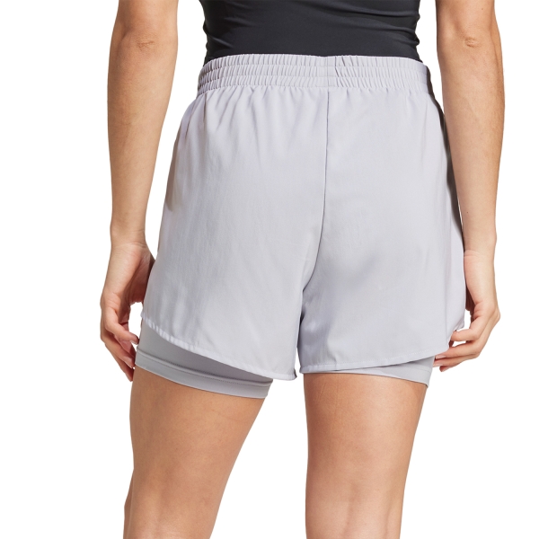 adidas AEROREADY 2 in 1 3in Shorts - Glory Grey