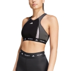 adidas TechFIT Logo Reggiseno Sportivo - Black