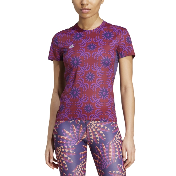 Maglietta Running Donna adidas adidas adizero Farm Maglietta  Legend Purple  Legend Purple 