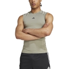 adidas TechFIT Top - Silver Pebble