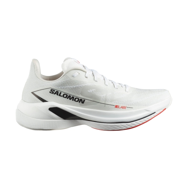 Men's Performance Running Shoes Salomon S/LAB Spectur  White/Fiery Red/Black L47376000