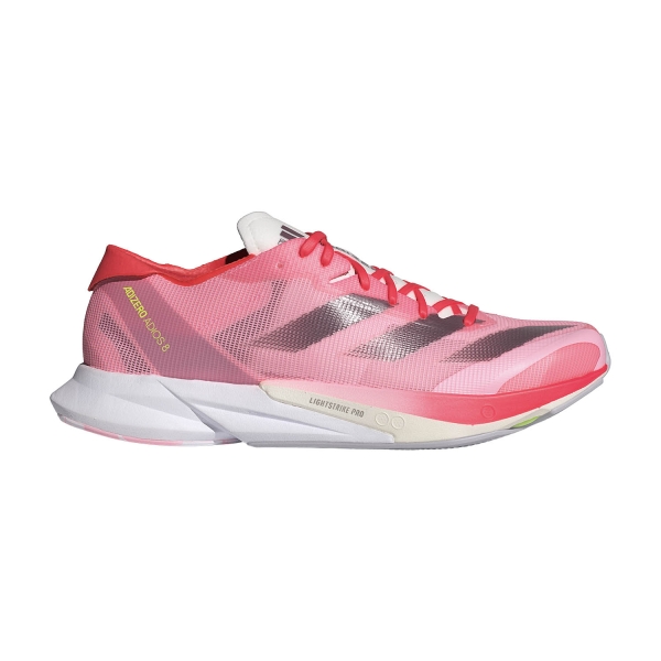 Women's Performance Running Shoes adidas adizero Adios 8  Pink Spark/Aurora Metallic/Solar Red ID3632