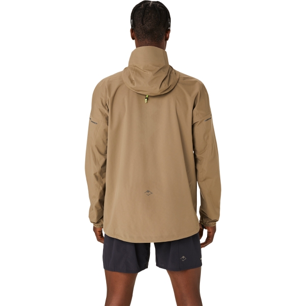Asics Fujitrail Waterproof Giacca - Pepper