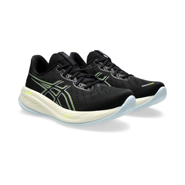 Asics Gel Cumulus 26 - Black/Safety Yellow