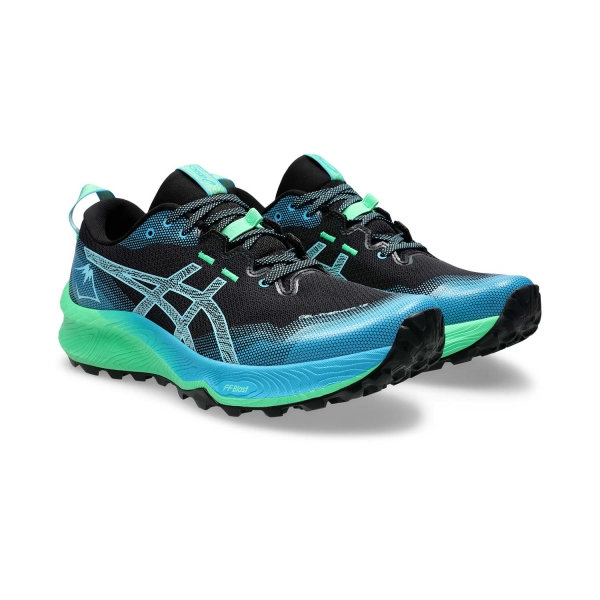 Asics Gel Trabuco 12 - Black/Bright Cyan