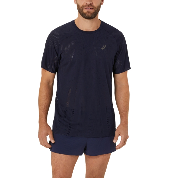 Maglietta Running Uomo Asics Asics Metarun Logo Maglietta  Midnight  Midnight 