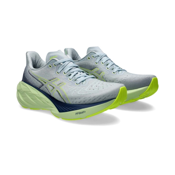 Asics Novablast 4 - Cool Grey/Blue Expanse