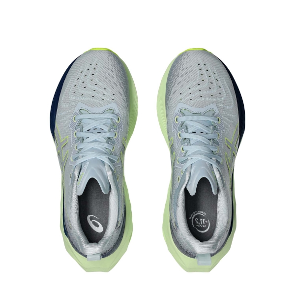 Asics Novablast 4 - Cool Grey/Blue Expanse