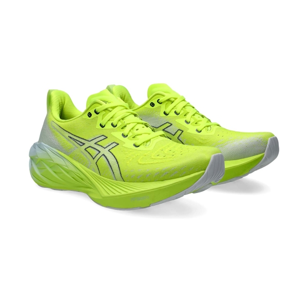 Asics Novablast 4 - Safety Yellow/Cool Grey