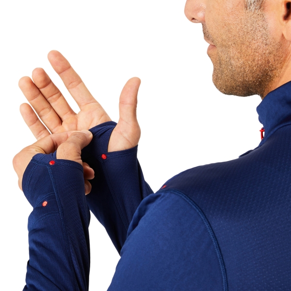 Asics Road Winter Maglia - Blue Expanse