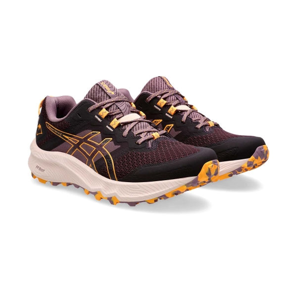 Asics Trabuco Terra 2 - Dark Aubergine/ Stadium Orange