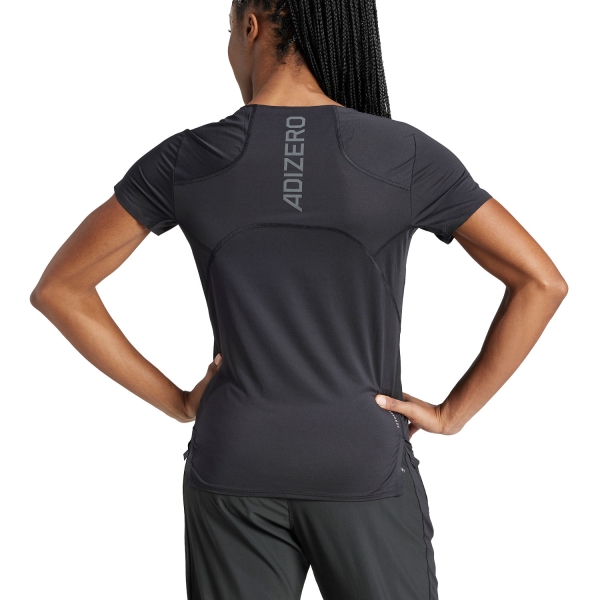 adidas adizero AREOREADY Logo T-Shirt - Black