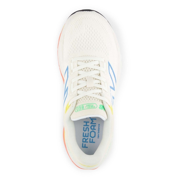 New Balance Fresh Foam X 860 v14 - Sea Salt/Gulf Red/Coastal Blue