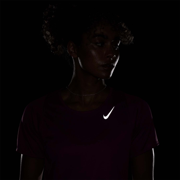 Nike Dri-FIT Race Maglietta - Hot Fuchsia/Reflective Silver