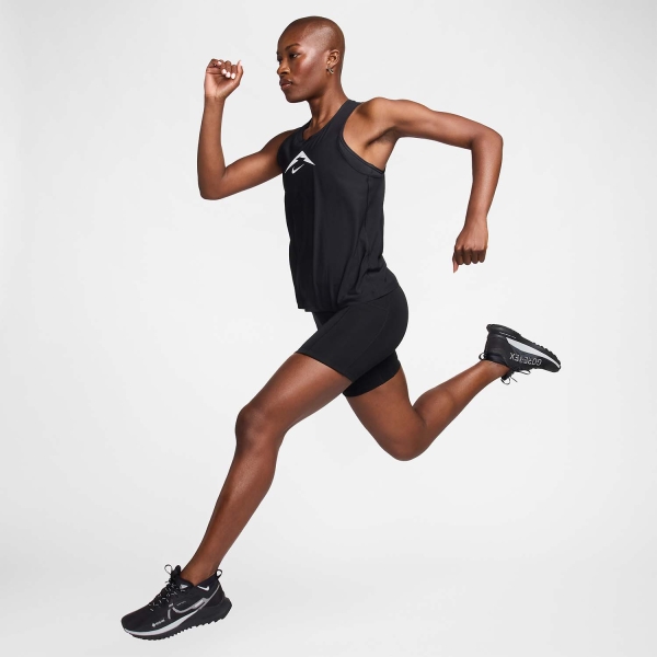 Nike Dri-FIT Trail Tank - Black/Photon Dust