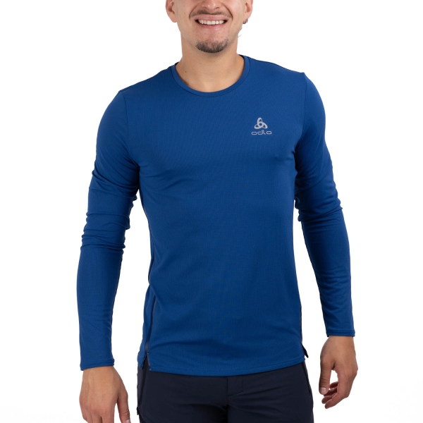 Maglia Running Uomo Odlo Odlo Crew Zeroweight ChillTec Maglia  Limoges  Limoges 