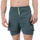 Odlo Essential 2 in 1 5in Shorts - Dark Slate