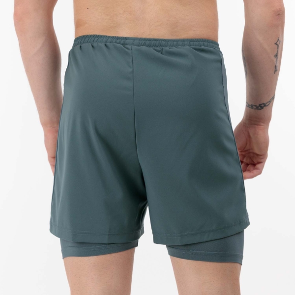 Odlo Essential 2 in 1 5in Shorts - Dark Slate