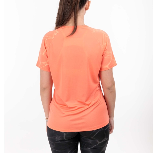 Odlo Essential Print T-Shirt - Living Coral