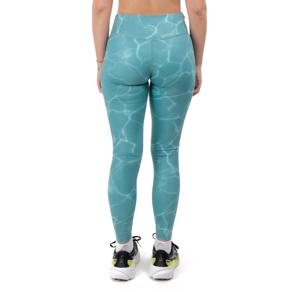 Odlo Zeroweight Print Tights - Arctic