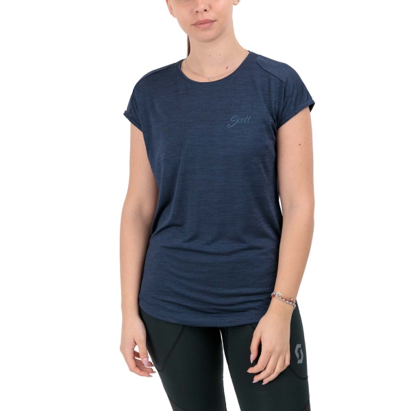 Camiseta Running Mujer Scott Defined Camiseta  Dark Blue 2893280114