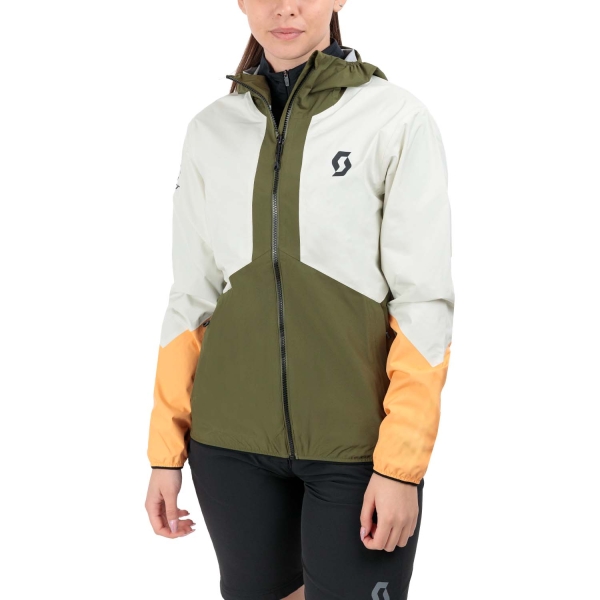 Giacche e Maglie Outdoor Donna Scott Explorair Giacca  Fir Green/Soft Yellow 4041137738