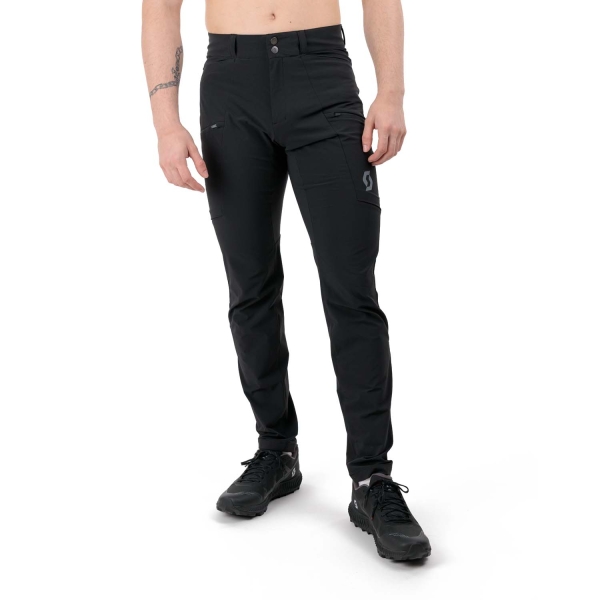 Shorts e Pantalone Outdoor Uomo Scott Explorair Tech Pantaloni  Black 4031740001