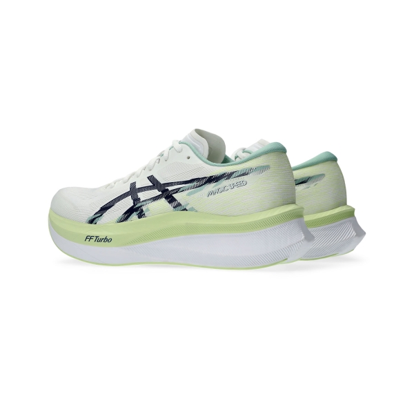 Asics Magic Speed 4 - White/Blue Expanse