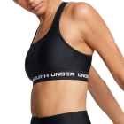 Under Armour Crossback Mid Reggiseno Sportivo - Black
