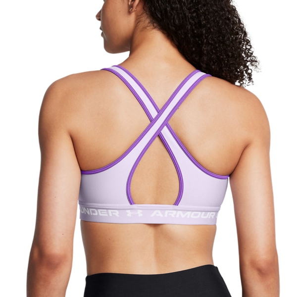 Under Armour Crossback Mid Sujetador Deportivo - Salt Purple