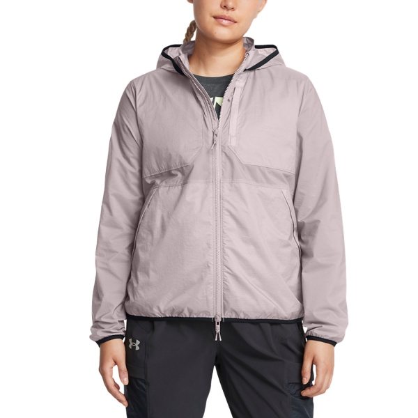 Giacca Trail Running Donna Under Armour Launch Pro Giacca  Tetra Gray 13833580015