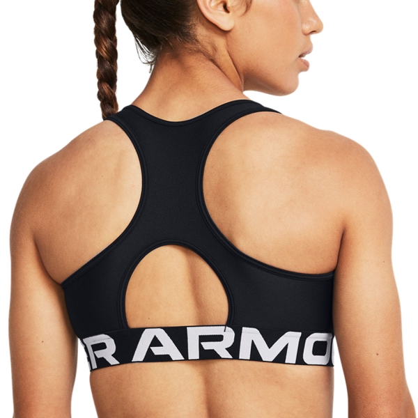 Under Armour HeatGear Sports Bra - Black