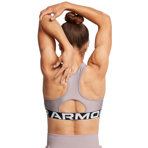 Under Armour HeatGear Sports Bra - Tetra Gray