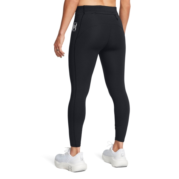 Under Armour Run Anywhere Tights - Black/Tetra Gray