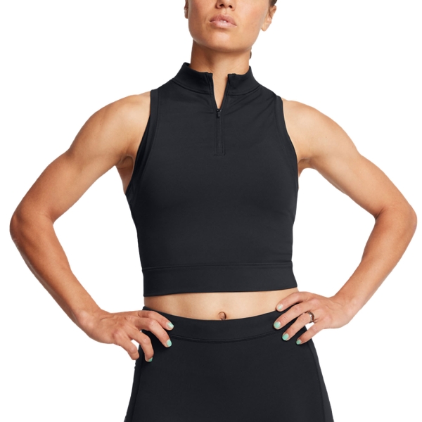 Canotta Running Donna Under Armour Under Armour Run Anywhere Top  Black  Black 