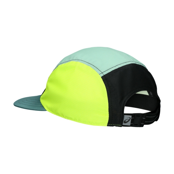 ASICS Panel Cap - Celadon/Safety Yellow