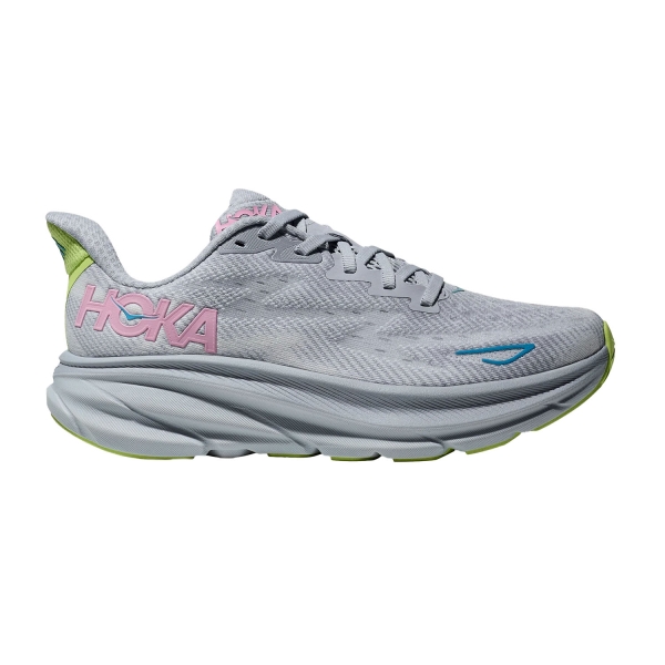 Hoka Clifton 9 Women s Running Shoes Gull Sea Ice