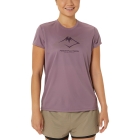 Asics Fujitrail Logo Camiseta - Dusty Mauave