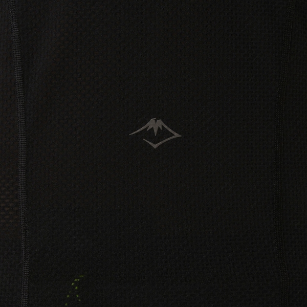 Asics Fujitrail Logo T-Shirt - Oatmeal/Performance Black