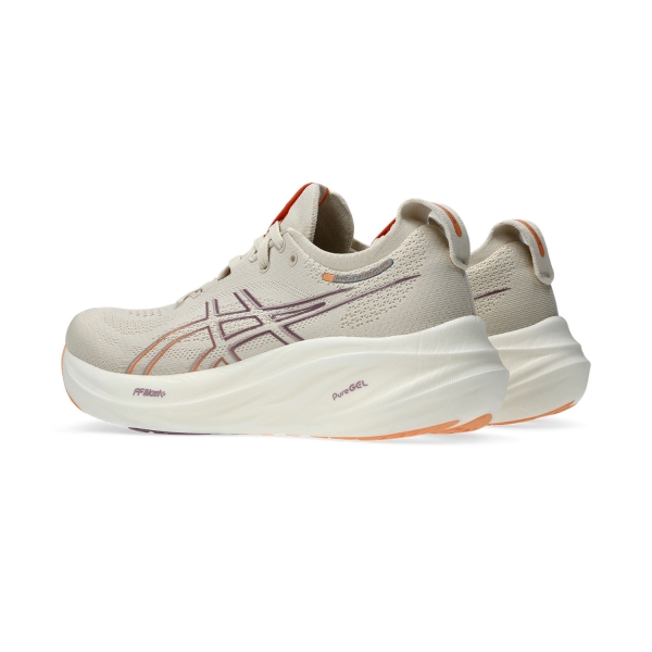 Asics Gel Nimbus 26 - Oatmeal/Faded Orange