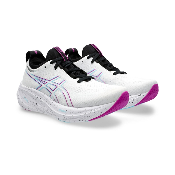 Asics Gel Nimbus 26 - White/Soothing Sea